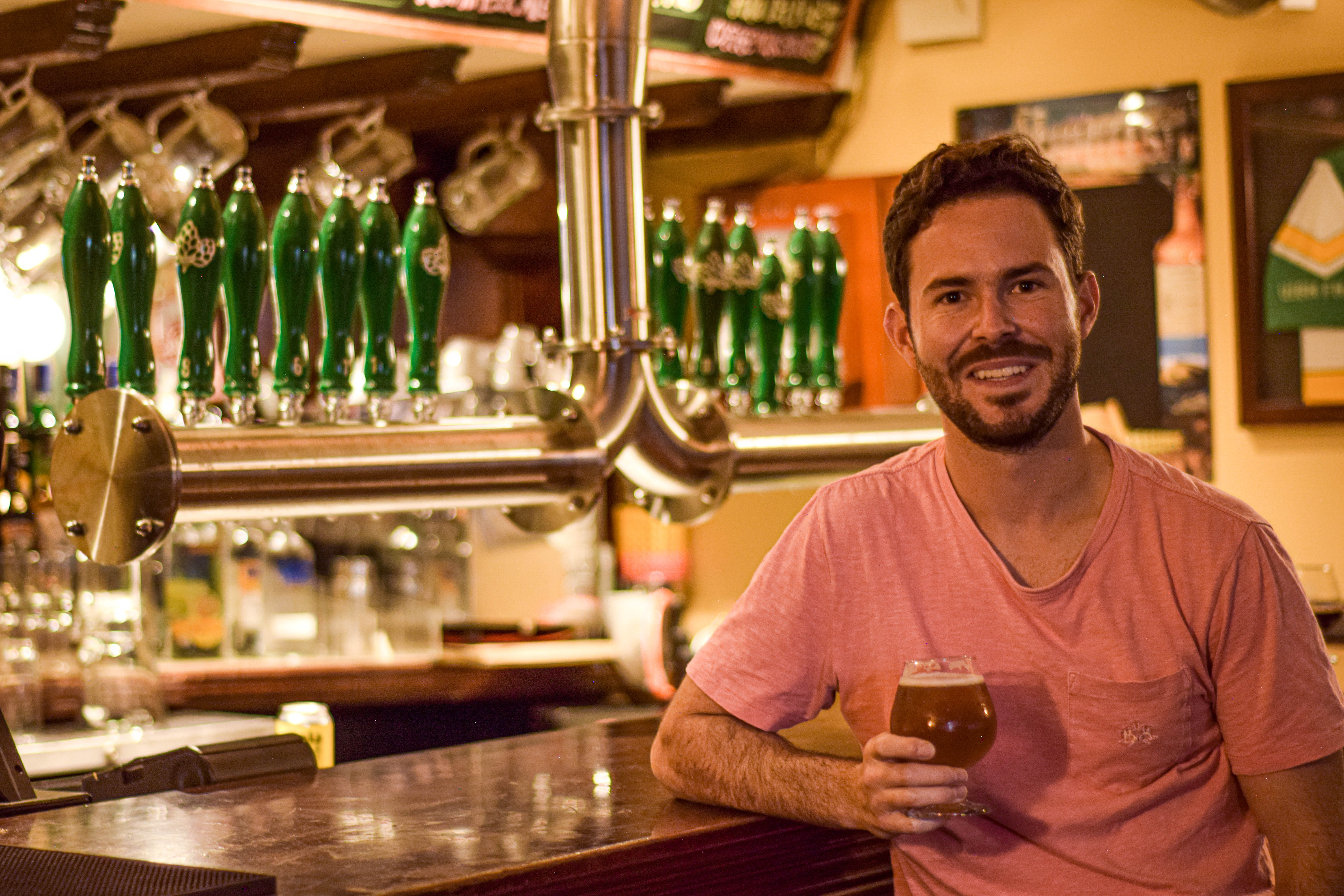 Tomás Delfino, administrador de profesión y cervecero por pasión