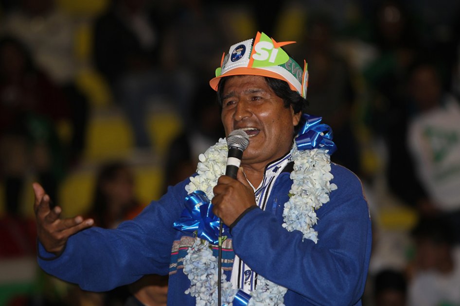 Evo Morales espera participación masiva en referendo sobre su reelección