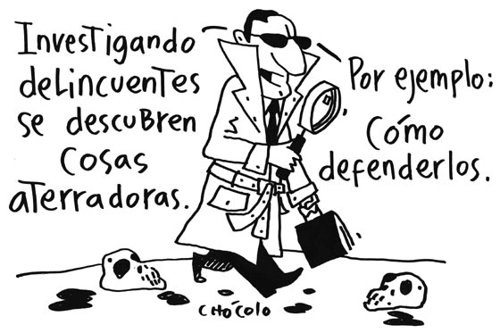 Investigando delincuentes