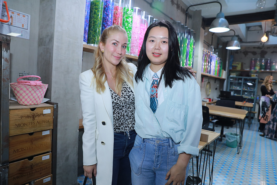 Juanita Kremer y Hu Diyuan