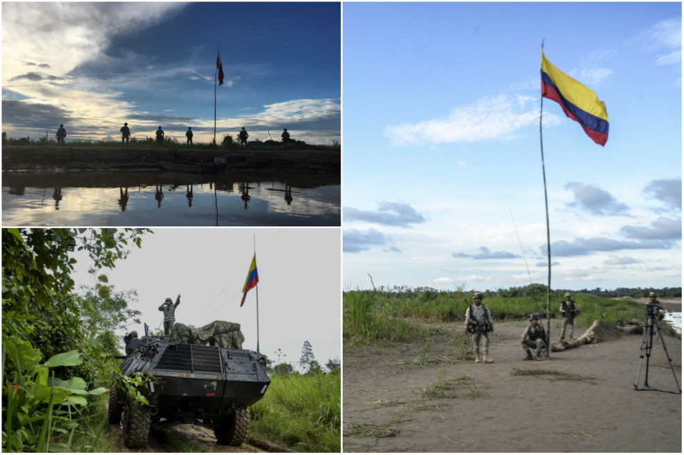 Los últimos instantes en Colombia de los militares venezolanos que se asentaron en Arauquita