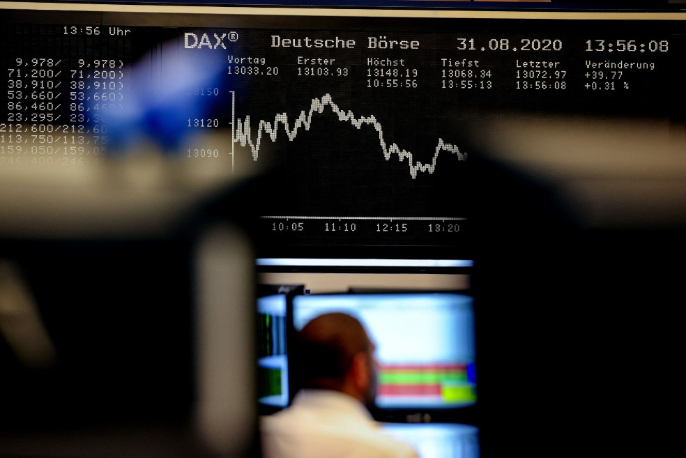 Las bolsas europeas caen más del 3 % ante el miedo a nuevos confinamientos