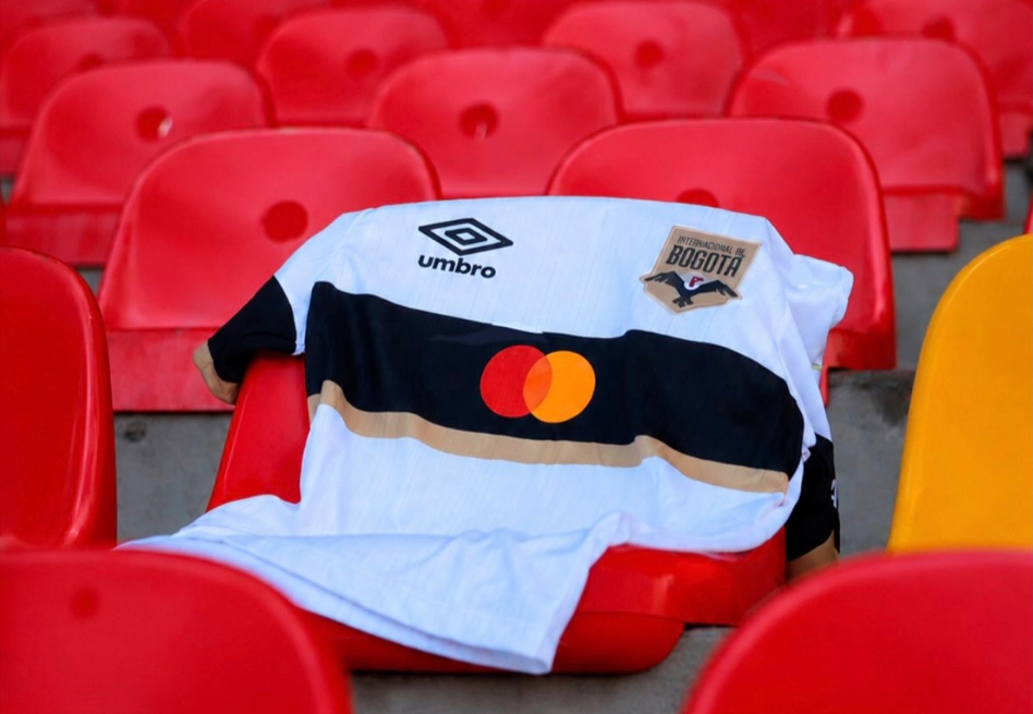 La nueva camiseta de Internacional de Bogotá.