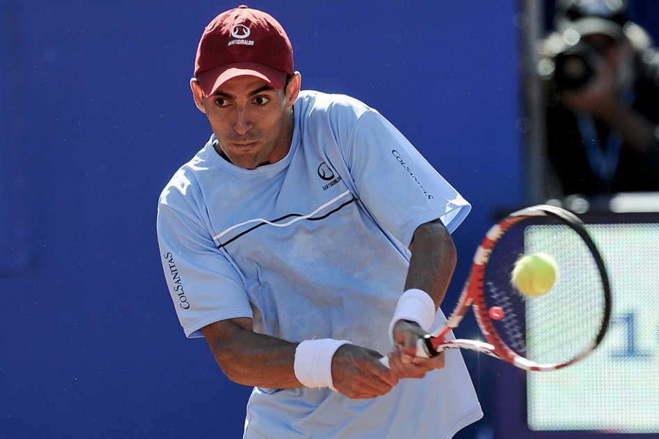 Santiago Giraldo, tenista risaraldense. Foto: AFP