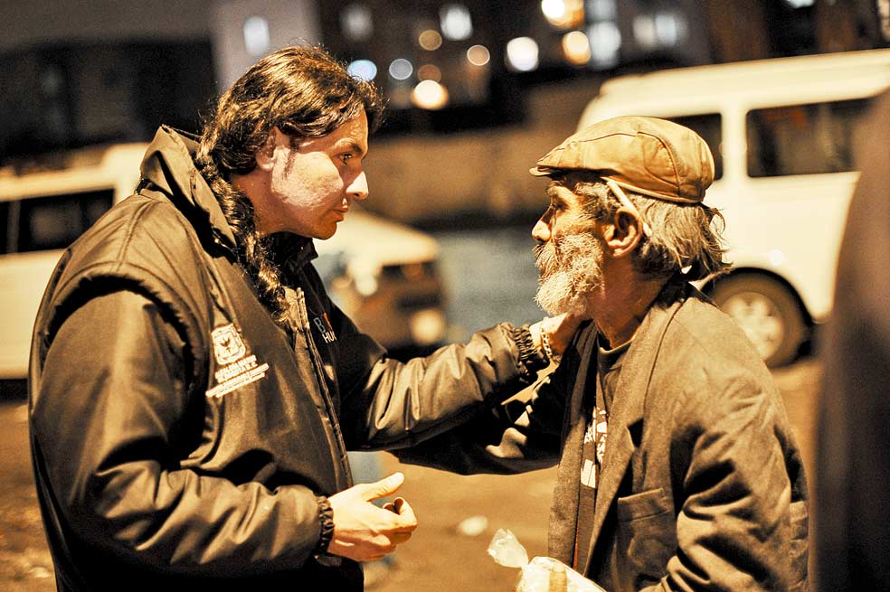 El rescatista de la calle