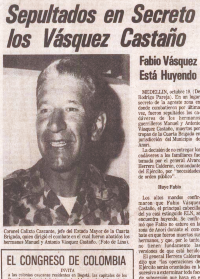 Los audios inéditos del fundador del Eln Fabio Vásquez Castaño | El Espectador
