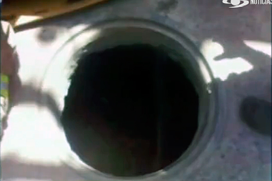 Invidente cayó a una alcantarilla en Bogotá