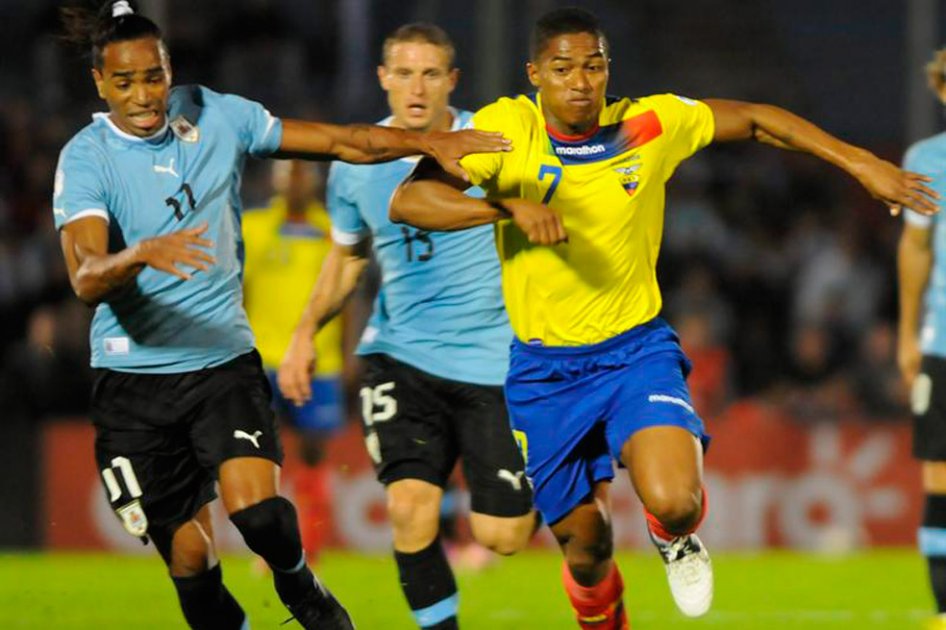 Uruguay y Ecuador empataron 1-1 en Montevideo