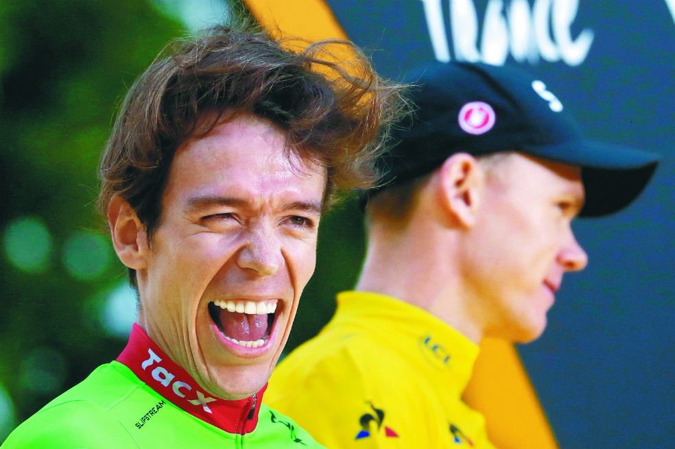 Así llegó Rigoberto Urán a Europa