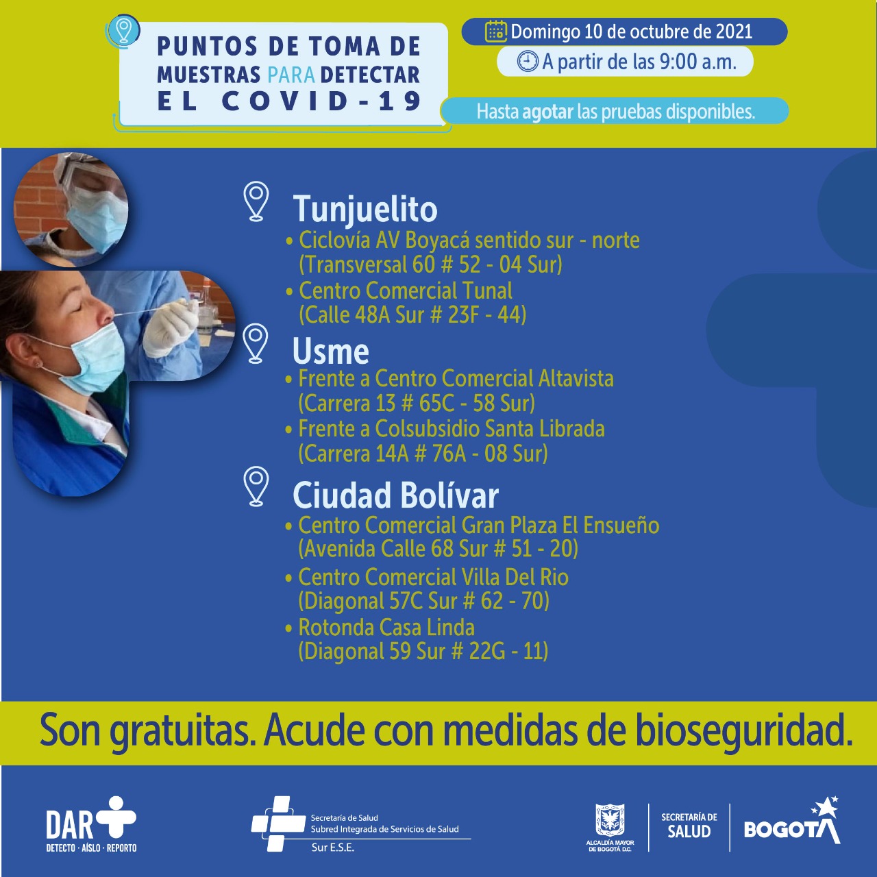 Pruebas Covid-19