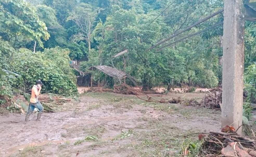 Fuertes lluvias dejaron dos niñas muertas y un desaparecido en Santander