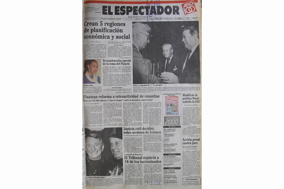 Estas eran las noticias del 8 de octubre de 1986