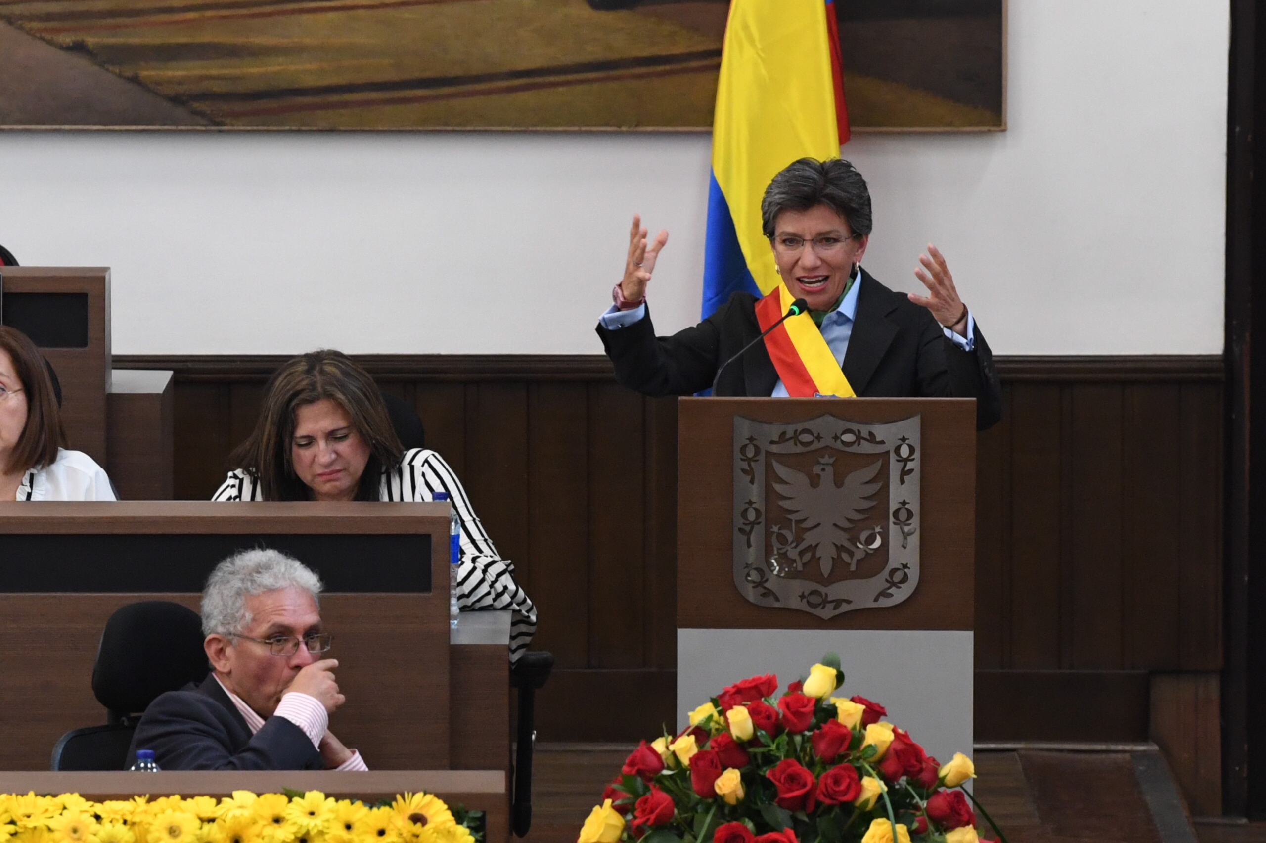 Instalación del Concejo de Bogotá 2020 – 2024 con la presencia de la alcaldesa electa de Bogotá, Claudia López
