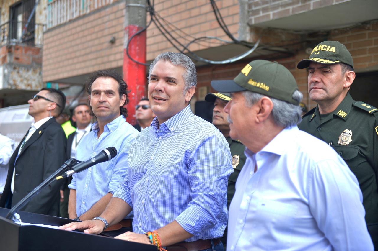Duque lanza plan para acabar con los expendios de droga