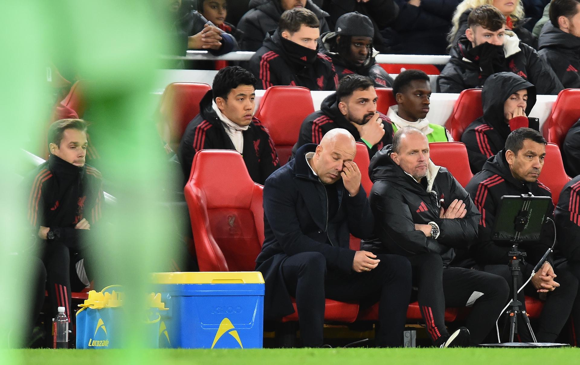 Liverpool, en crisis: la caída libre del campeón y la presión sobre Arne Slot