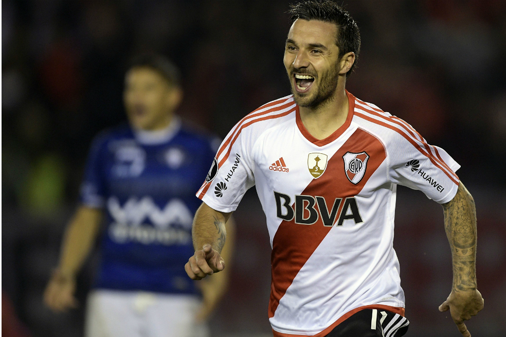 Ignacio Scocco se pierde el River-Boca por lesión