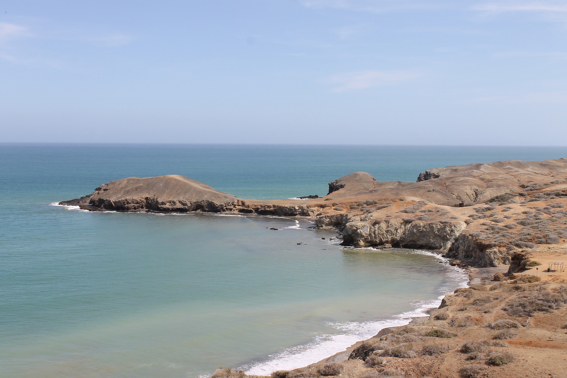 Restringen el paso en playas en La Guajira por fuertes vientos