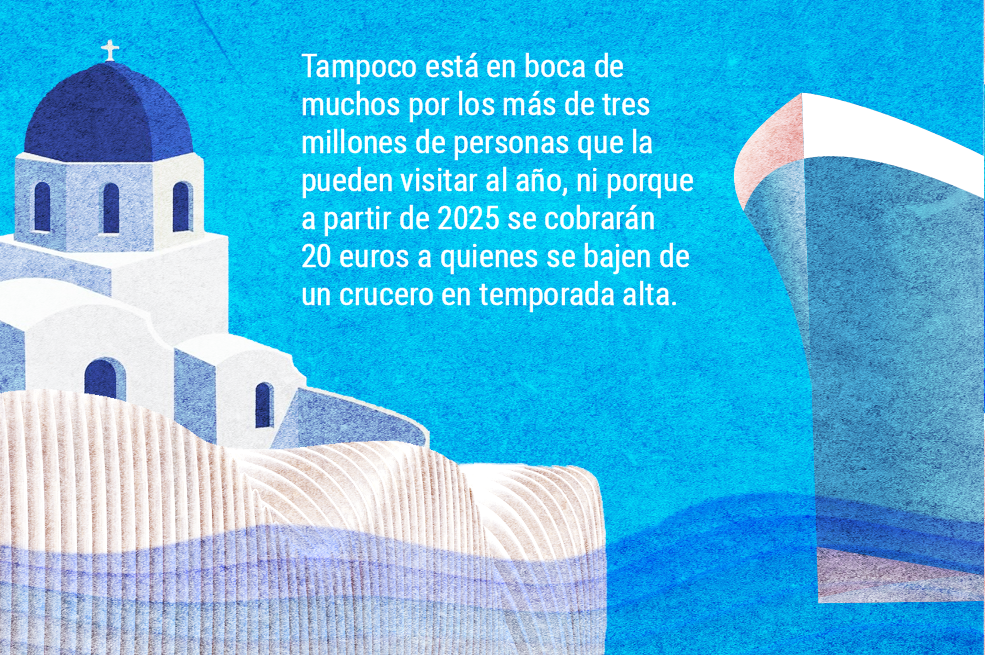 Santorini, el paraíso griego que los temblores están vaciando