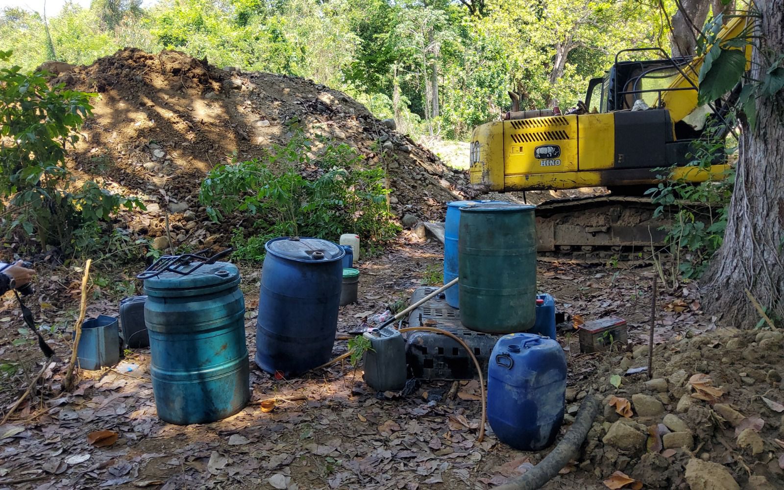 Contaminación en fuentes hídricas por actividad minera ilícita. Avanza investigación por ecocidio.