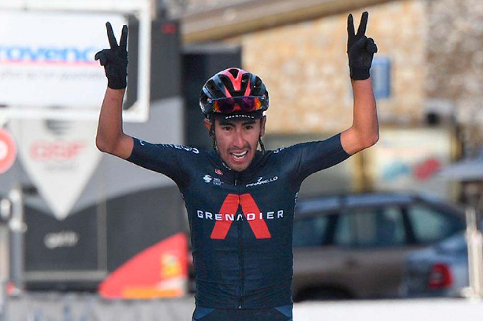 Espectacular uno-dos de Iván Sosa y Egan Bernal en el Tour de la Provence