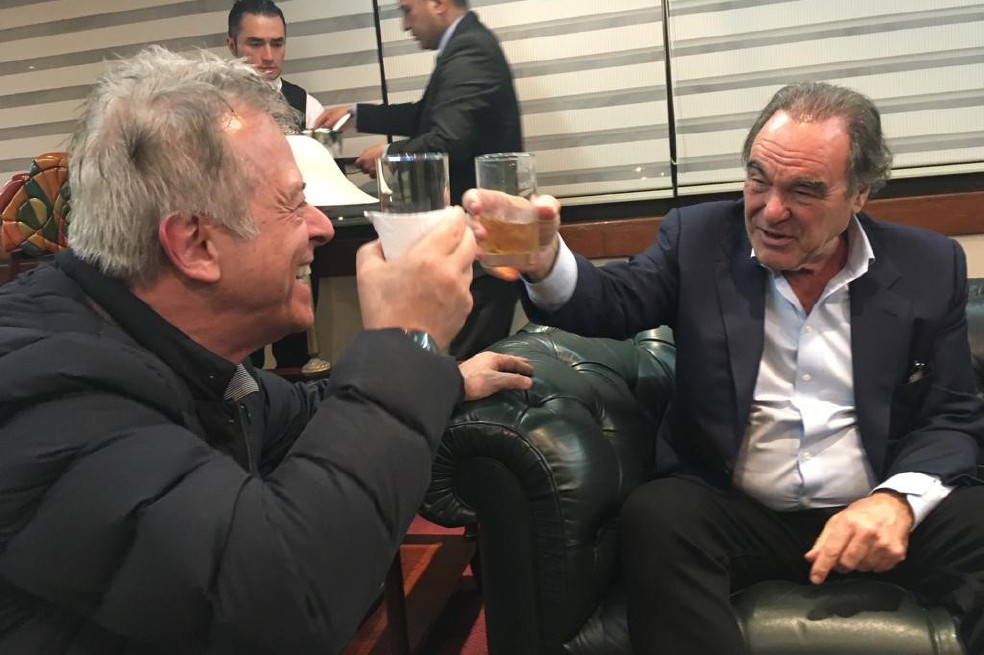 Yo estuve en Bogotá con Oliver Stone