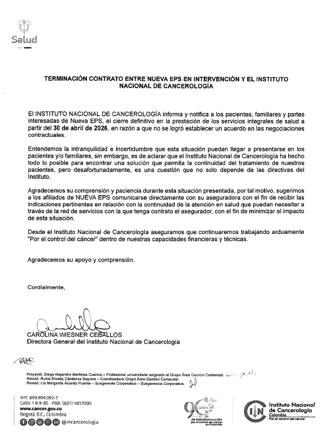 Comunicado INC.