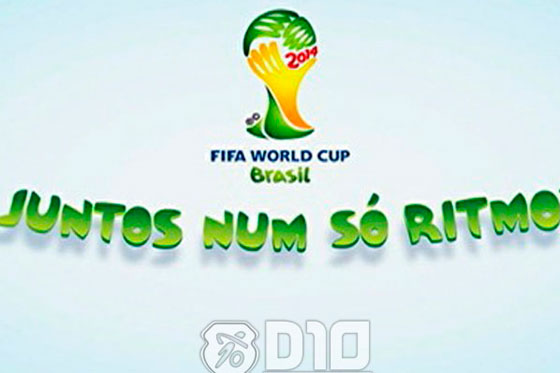 «Todos al mismo ritmo» lema del Mundial de Brasil 2014