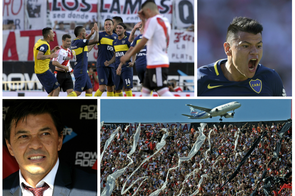 Reviva el histórico triunfo de Boca Juniors ante River Plate en el clásico argentino