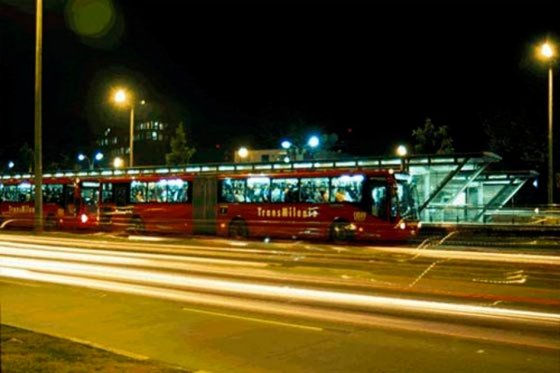 TransMilenio pone en servicio la ruta navideña