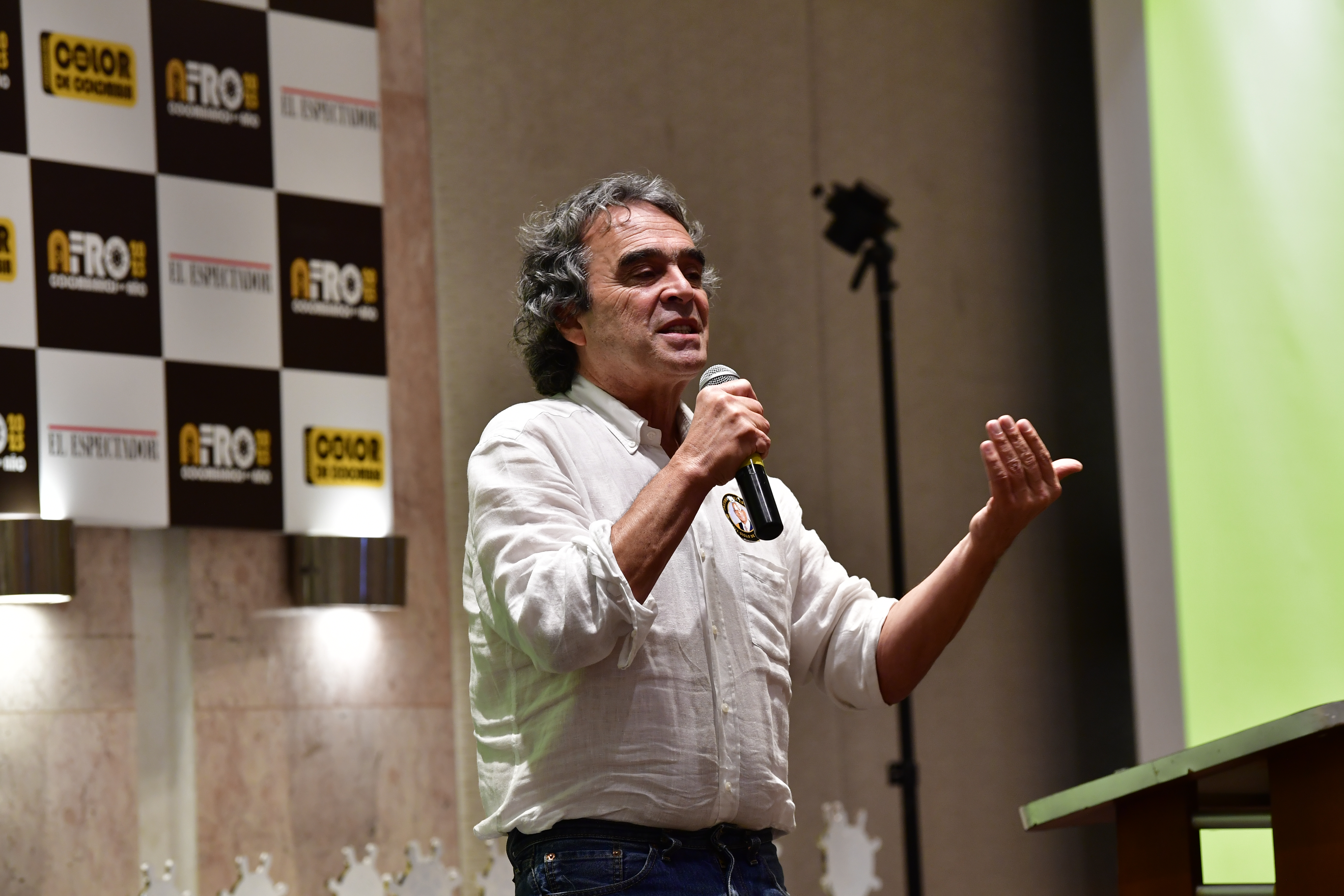 Durante el IV Foro precandidatos ante población Afro organizado por la Fundación Color de Colombia con el respaldo de El Espectador realizado en la ciudad de Cali
