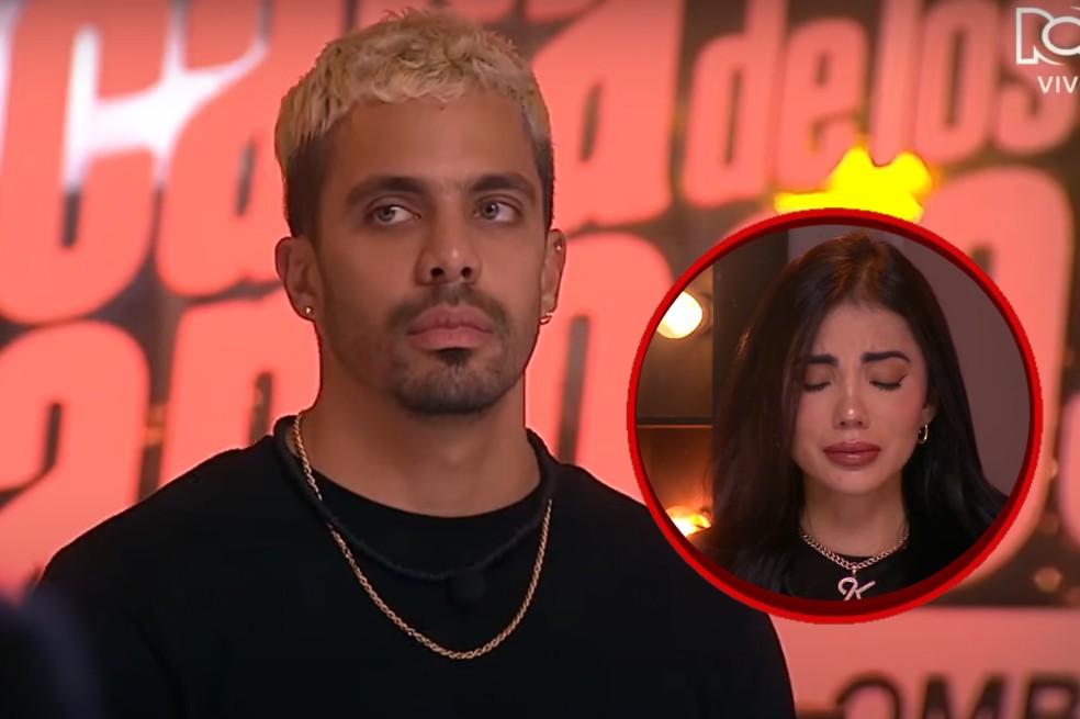 Karina García se molestó con Altafulla en pleno ‘en vivo’, tras revisarle el celular