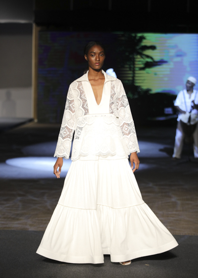 Paola Arango inauguró Cali Distrito Moda 2023 con su pasarela Bienaventuranza