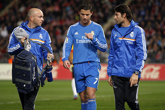 Cristiano Ronaldo se recuperó pero no será titular con el Real Madrid