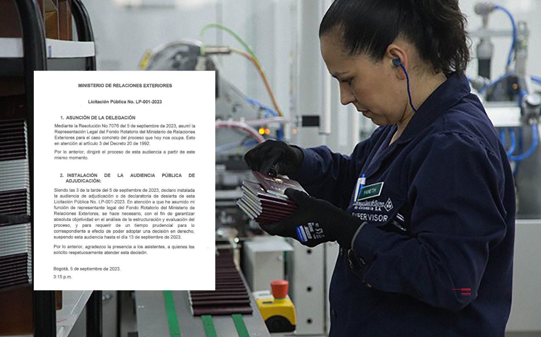 Los enredos por los que se volvió a frenar licitación de pasaportes por $600 mil millones