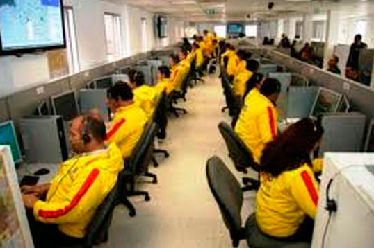 Línea 123 estaría conectada con fibra óptica