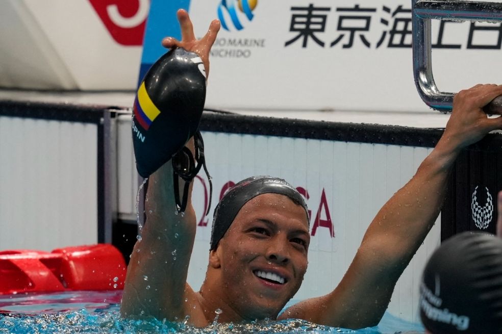 “Dedicado a Colombia y Santander”: Nelson Crispín, medallista de oro en Tokio 2020