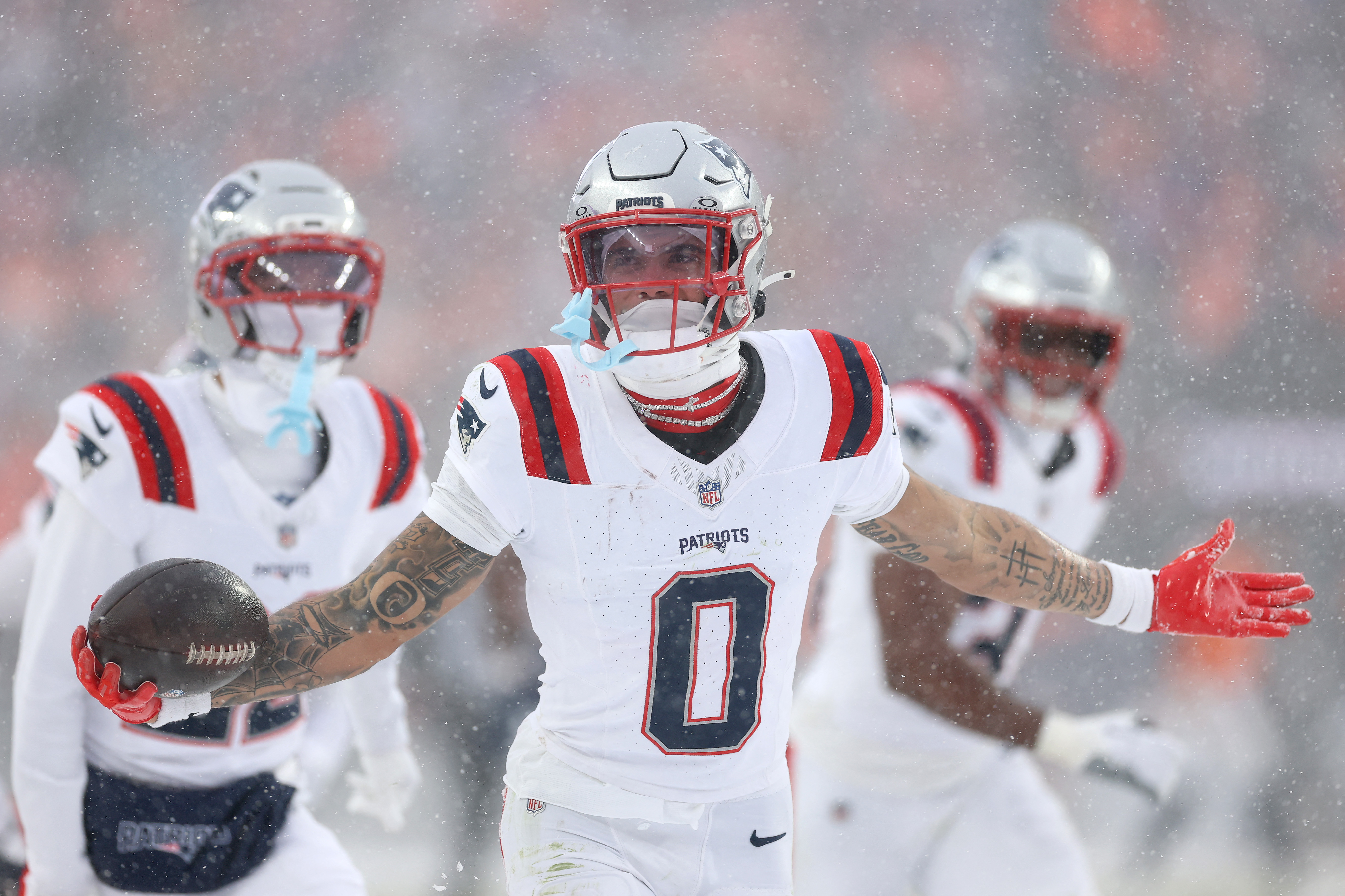 Christian González sentenció el triunfo de los Patriotas para clasificarse al Super Bowl