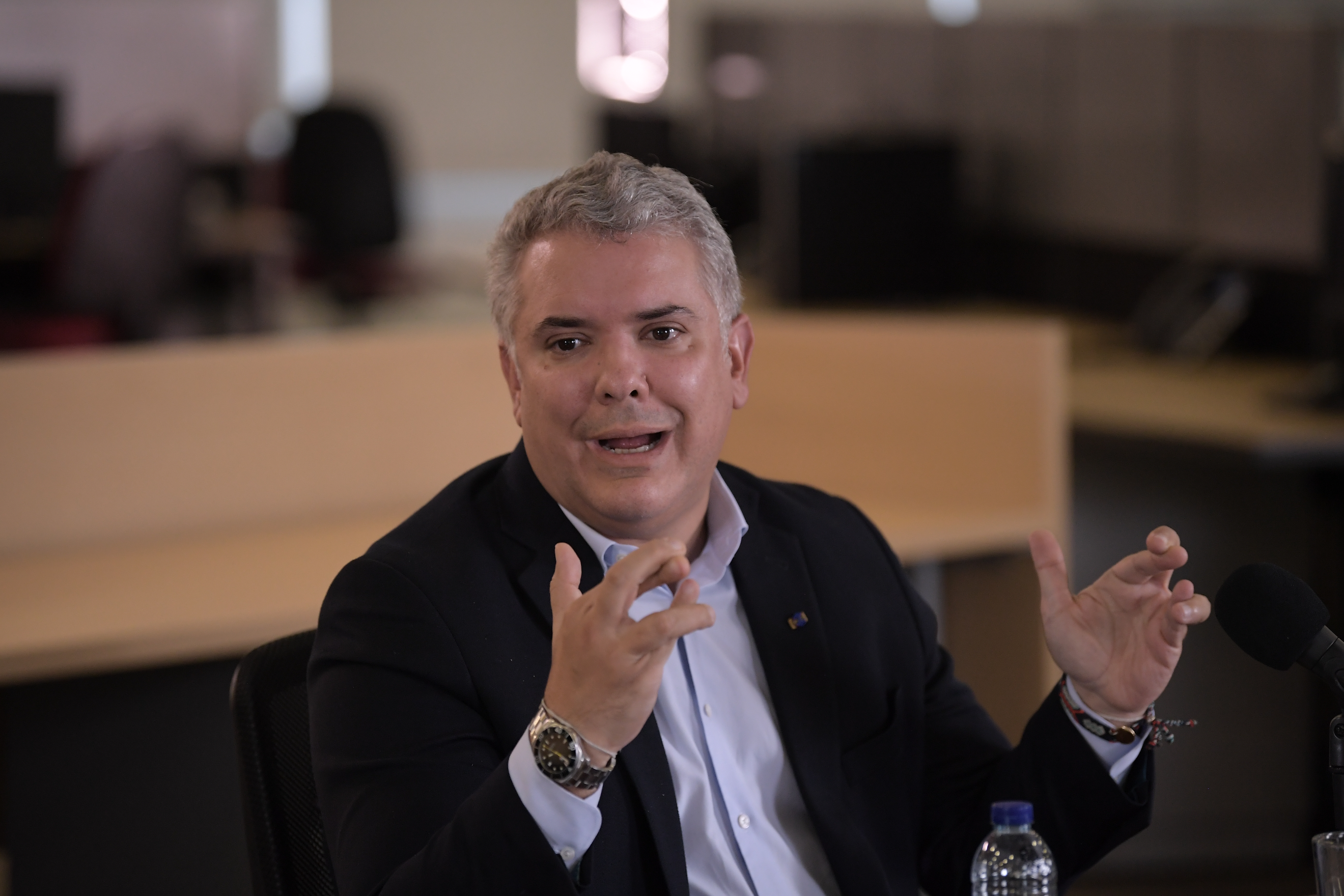 “No hay cálculo político”: Duque defiende propuesta de subir el mínimo más de 10%