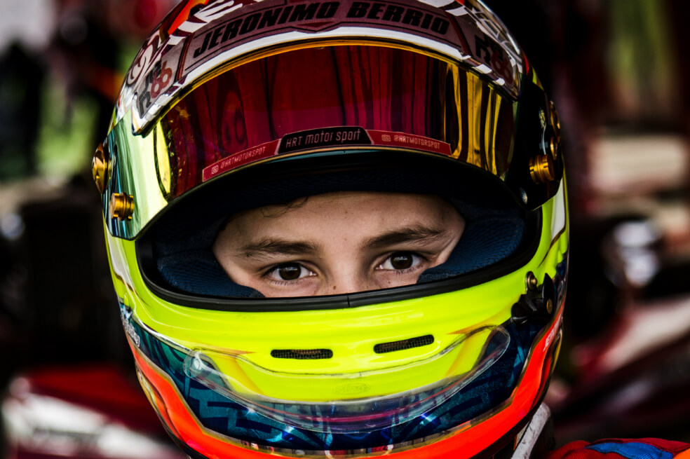 Jerónimo Berrío, con la mira en el Panamericano de Karts