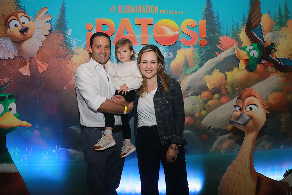 Carlos Serrano, Belén Serrano y María Teresa Barreto