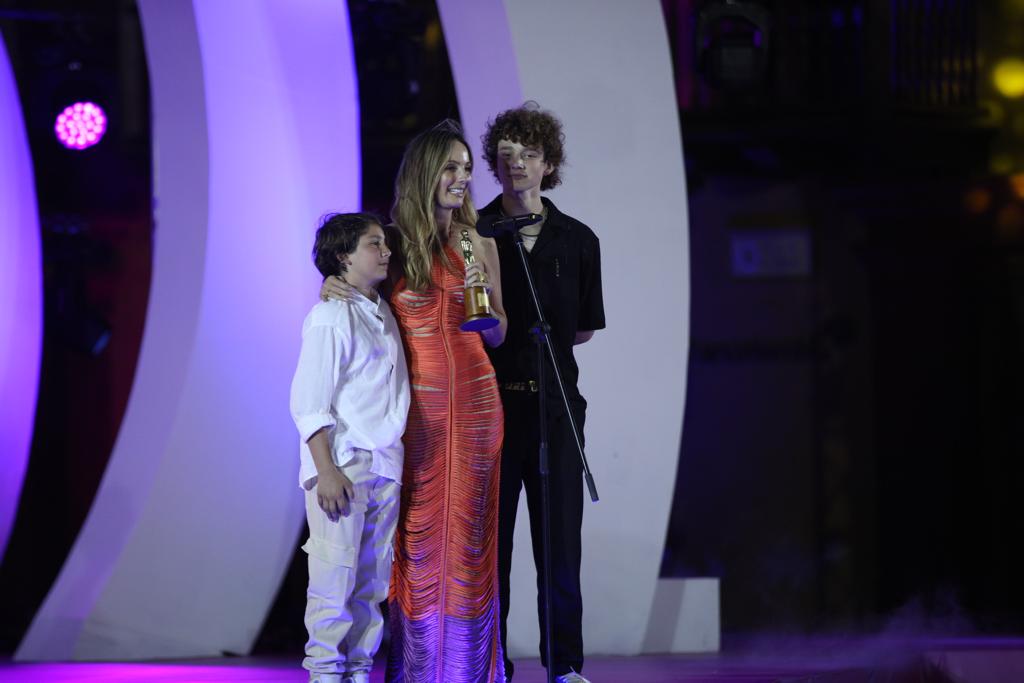 Claudia Bahamón obtuvo el Premio India Catalina a Mejor Presentadora de Entretenimiento.