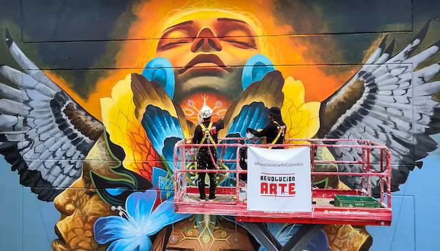 En Pereira está uno de los mejores murales del mundo, según Street Art Cities