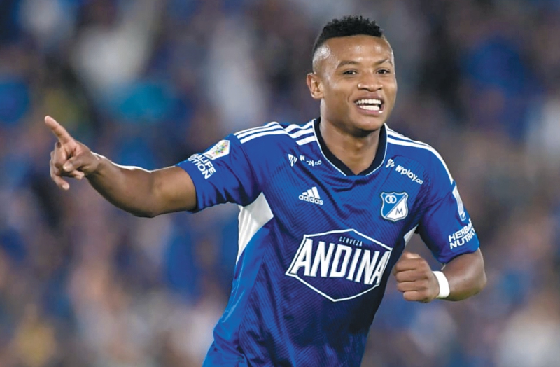 Óscar Cortés, jugador de la selección de Colombia surigdo en la cantera de Millonarios.