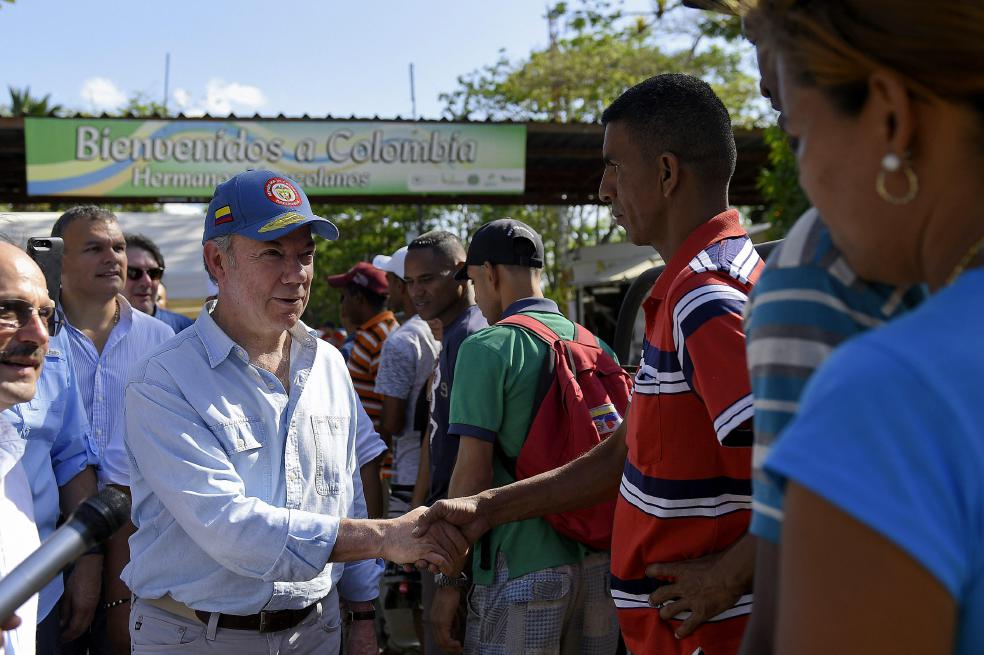 Cuando son los colombianos los que llegan de Venezuela