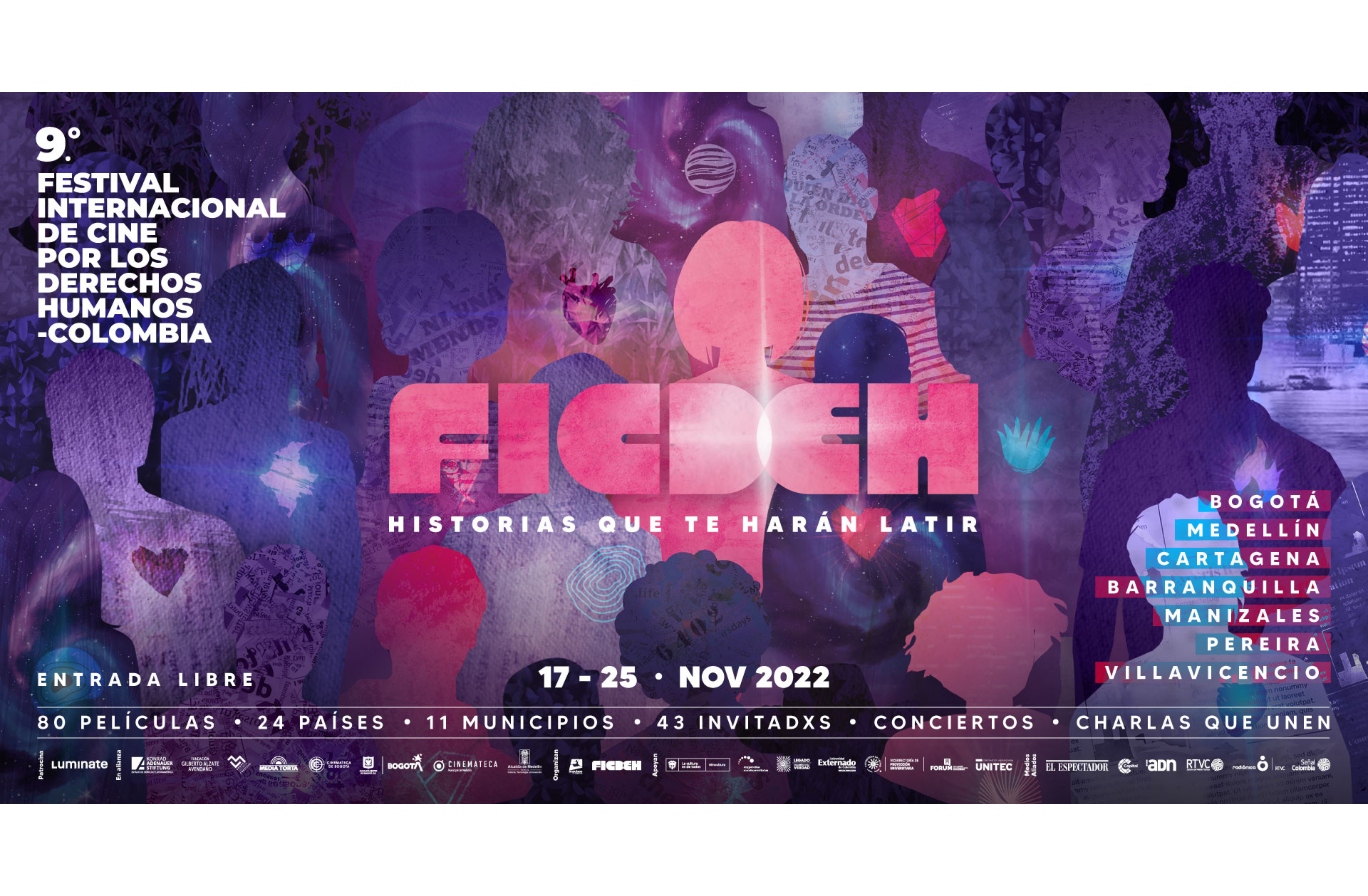 Toda la programación del Festival Internacional de Cine por los Derechos Humanos