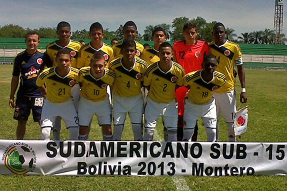 Colombia ganó y es líder del grupo B del Suramericano sub-15