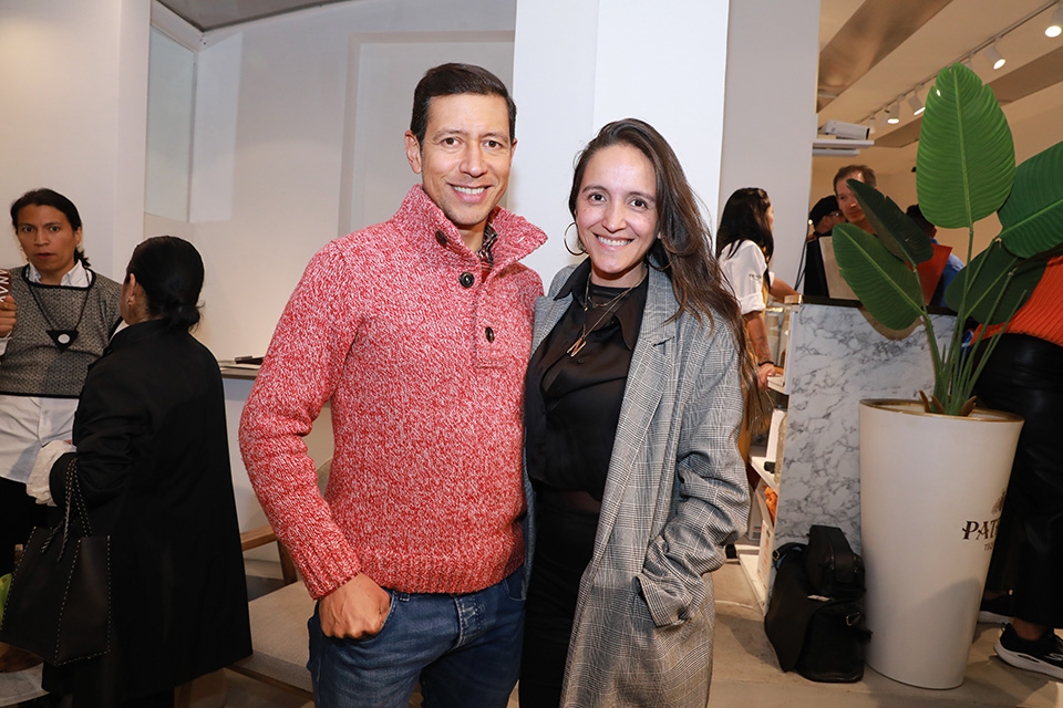 Juan Rocha y Natalia Solorzano