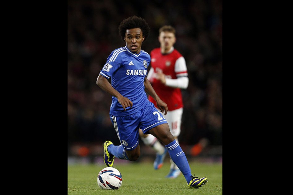 Willian, el remplazo de Diego Costa en Brasil