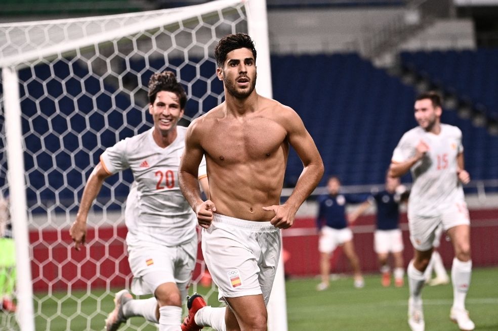 Agónico gol de Marco Asensio para meter a España en la final del fútbol olímpico