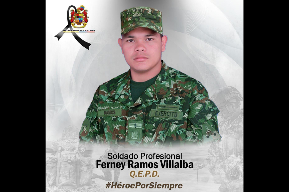 Ataque con explosivo en Patía (Cauca) deja un soldado muerto y dos heridos